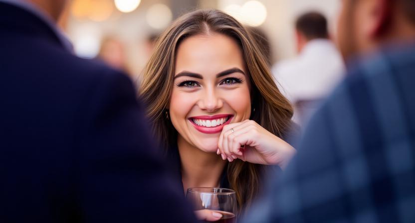 Mit älteren Frauen flirten